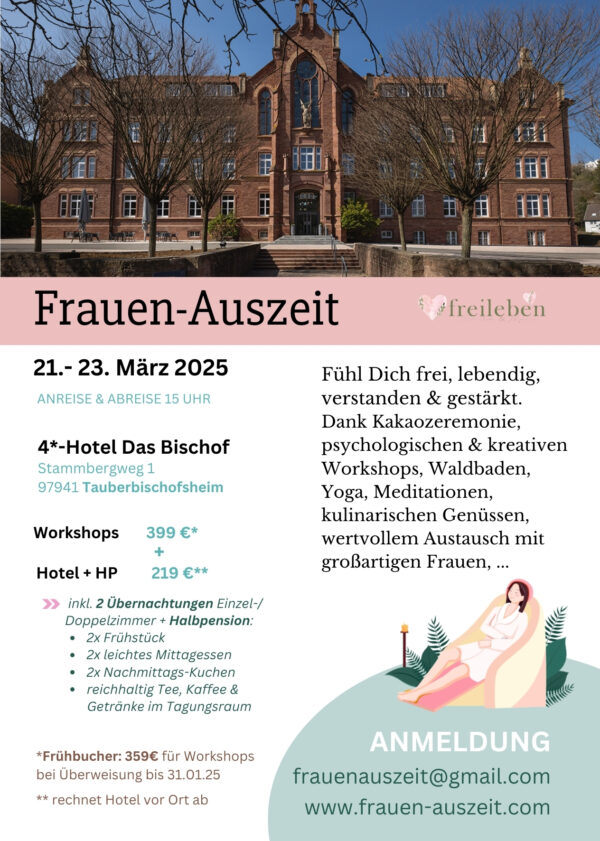 Deine Frauen-Auszeit im März 2025
